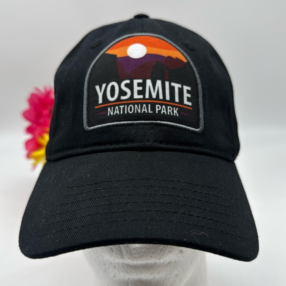 Yosemite NWT Black National Park Baseball Hat HT7153